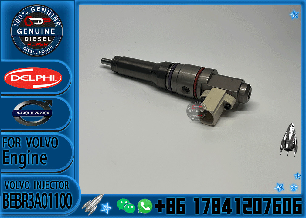 Diesel Fuel Injector common rail parts injector BEBJ1DO0003 1972591 BEBJ1DO1104 1972590 for VOLVO