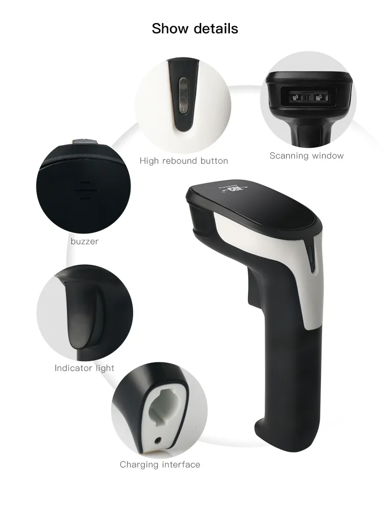 DS5110 1D Barcode Scanner with 600mm Depth of Field and USB Interface