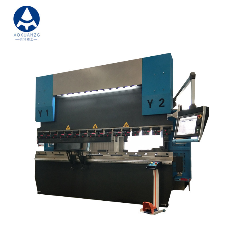 DA66T 8+1 Axis CNC Bending Machine Hydraulic For Iron Alu Steel Sheet