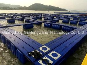 Quality Flexible Floating Fish Cage HDPE Pontoon Cubes For Deep Sea Ocean for sale