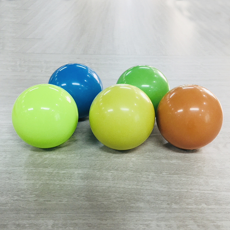 Custom All Shapes Sizes Low MOQ exercise sports resin crafts Customized color size 70MM Bocce Ball Set acrylic resin ball