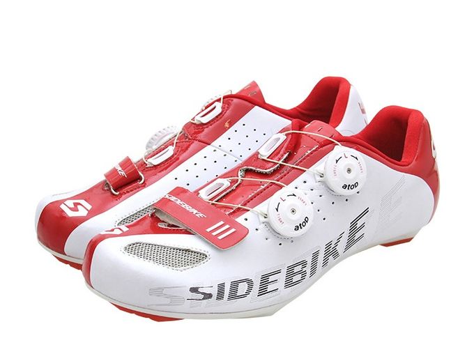 EVA Rubber Men Carbon Fiber Cycling Shoes OEM Logo