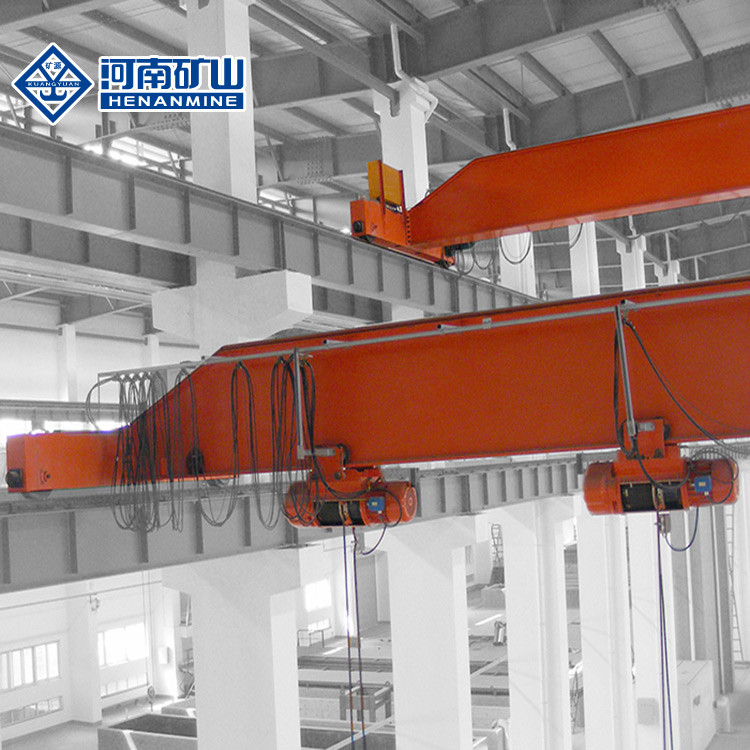 Metallurgical Single Girder Overhead Travelling Crane Wireless Remote Control 380V