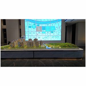 Modern 1:100 Architectural Model Real Estate Scale Model Building