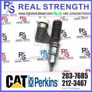 China 2037685 203-7685 Diesel Engine Fuel Injector Diesel Motor Parts For Caterpillar CAT 16H C-10 C-12 on sale