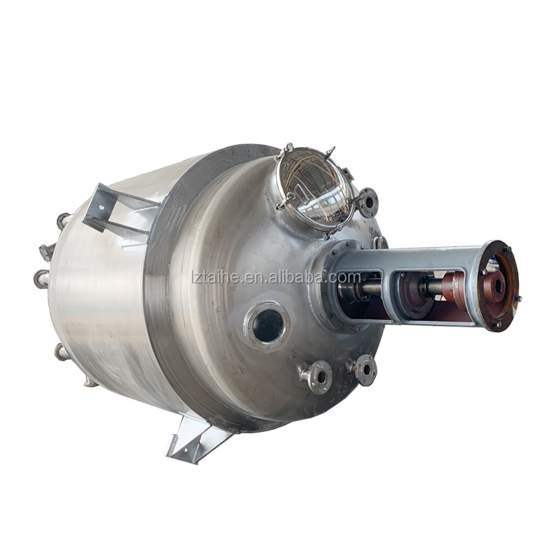 Steam Heating Reactor Jacketed Stirred Tank Vessel Mixer Chemical Reactor for Heating