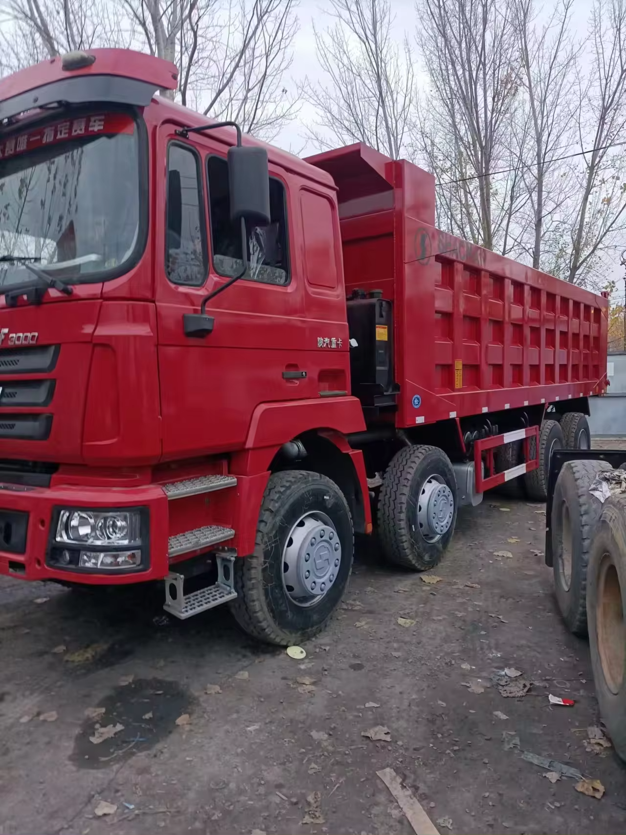 Used Shacman F3000 8x4 Tipper Truck Dump Truck 35-40 tons with FC6A250PRT Auto Gearbox
