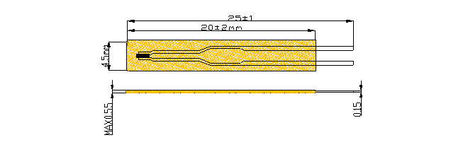 Home Enameled Wire NTC Thermistor 10K Ohm To 100K Ohm RoHS Compliant