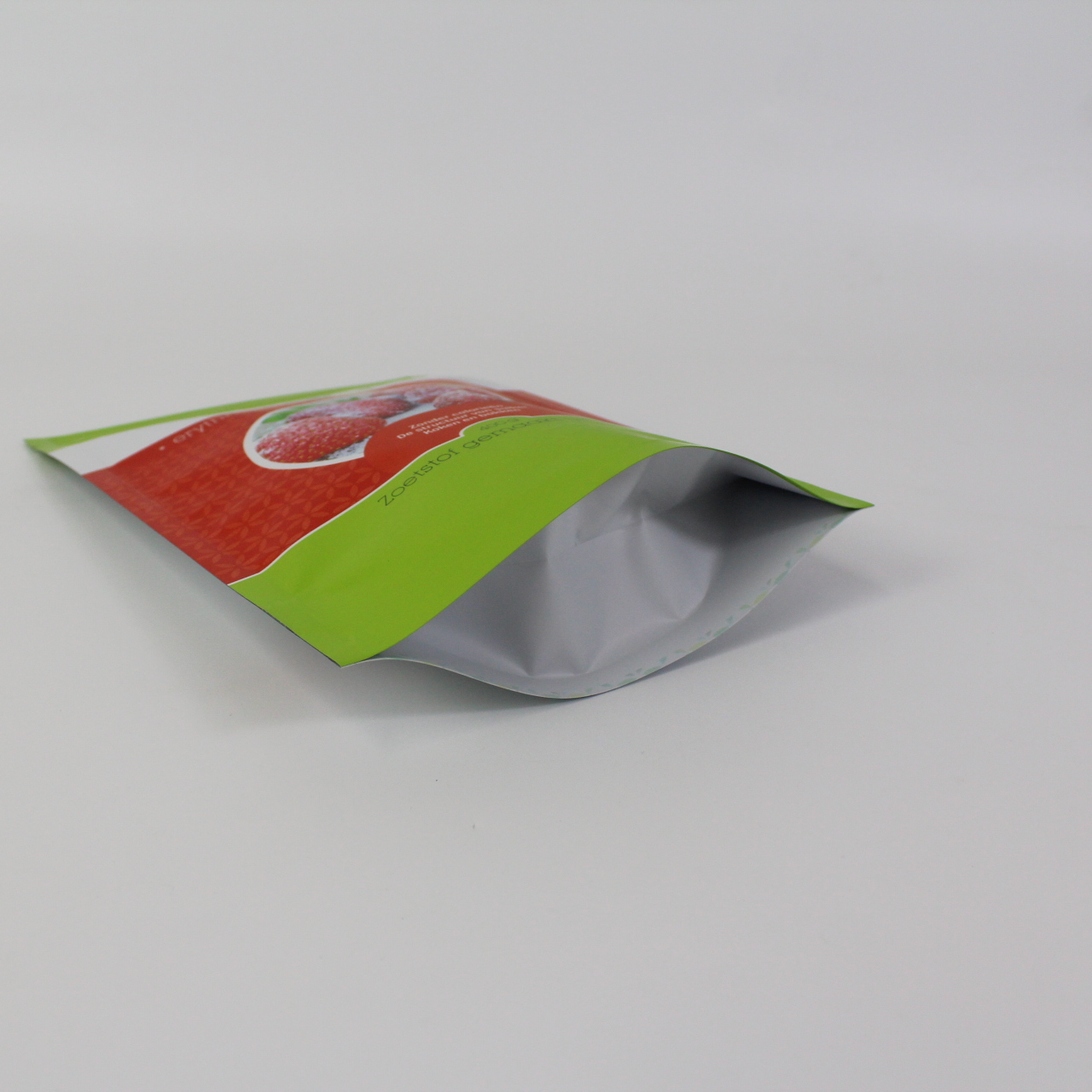 Freeze Dried Crispy Longgan Fruit Stand Up Packaging Bag Biodegradable