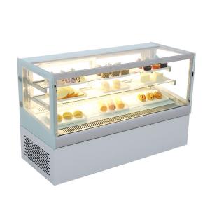 China Sliding Glass Door 130L Cake Table Top Display Chiller on sale