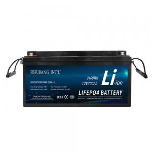 Quality Lifepo4 12 Volt Battery Pack , 200ah Rv Lithium Batteries Deep Cycle for sale