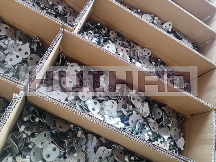 Stainless Steel 7/8" Diameter Lacing Hook Washers With Two Holes
