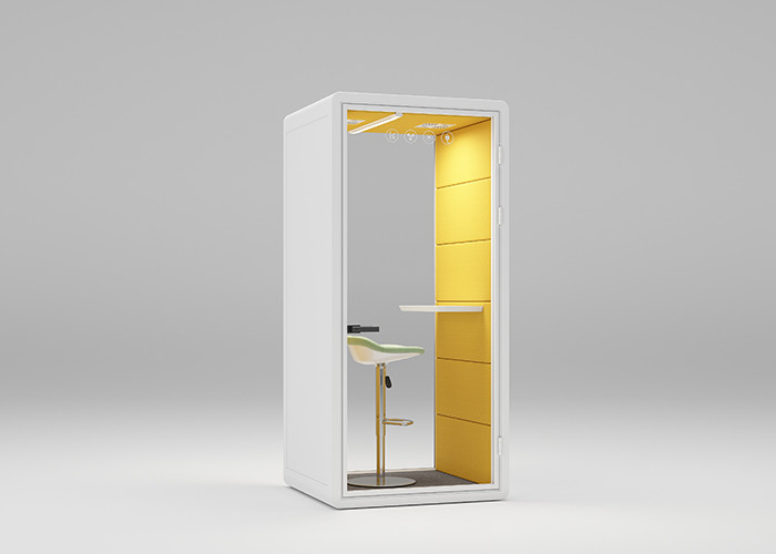 Silent office pods Small size phone booth with ventilation system many color optional for office calling