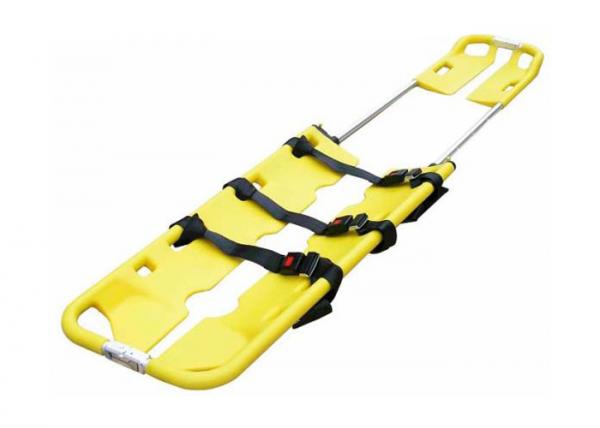 Buy X-Ray Translucent Plastic Scoop Stretcher Medical Emergency Folding Stretcher ALS-SA127 at wholesale prices