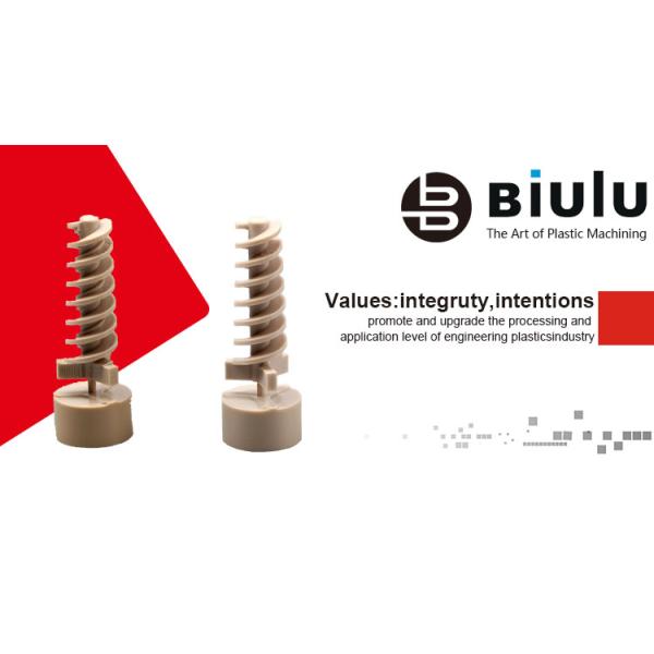 Custom Reliable Precision Machining CNC Mill Machining PEEK Screw OEM / ODM