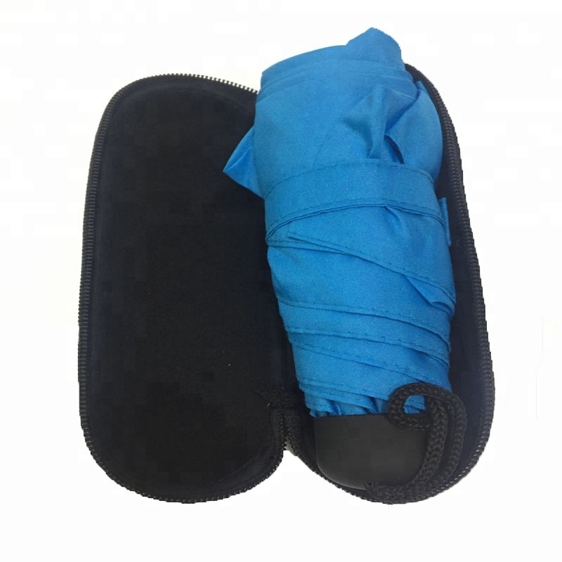 5 Folds Ladies Pocket Umbrella Small Size With Eva Case