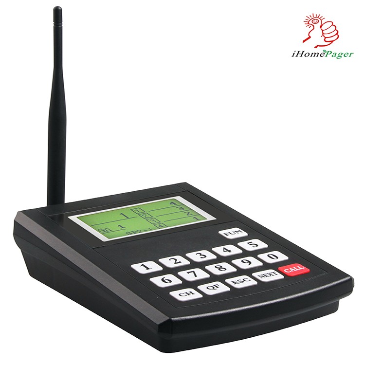 High Quality wireless restaurant coaster queue paging system for guest