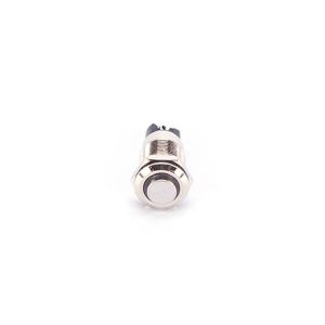 Quality 12mm Waterproof Economical Key Switch 2 Pin IP65 Protection for sale