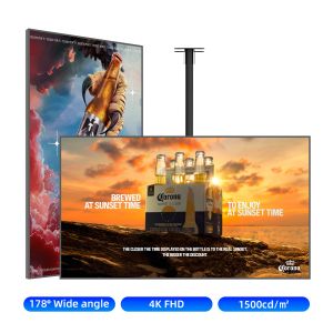 Buy cheap DLED Backlight Digital Advertising Display Screen Indoor Digital Signage 55" 65" from wholesalers