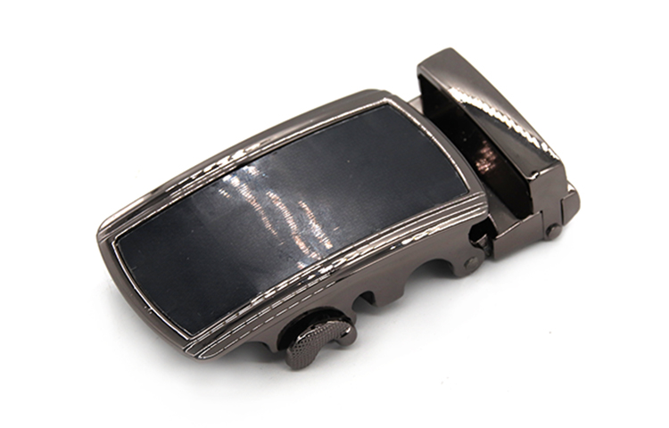 Wenzhou Kml Black business classic metal automatic belt buckle for men