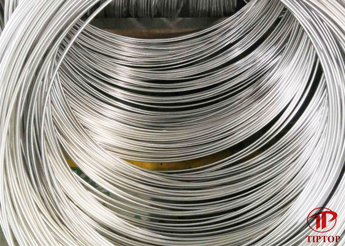 Austenitic 304L Seamless SS Hydraulic Control Line Tubing