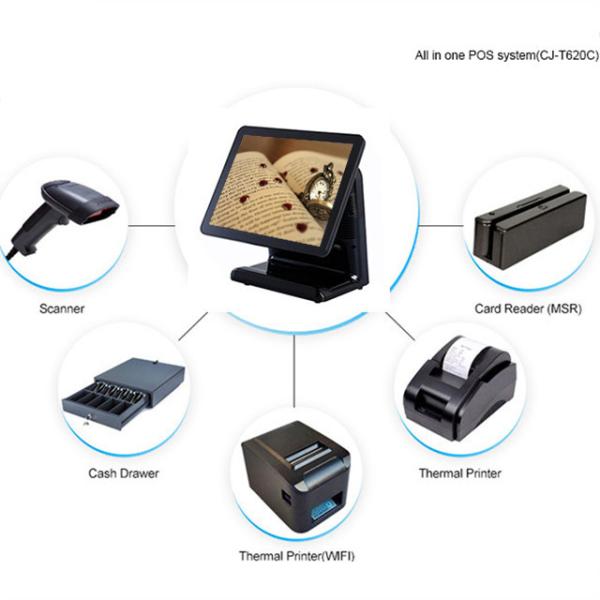 Windows / Linux Retail Pos System , Capacitive Touch Screen Windows Tablet Pos