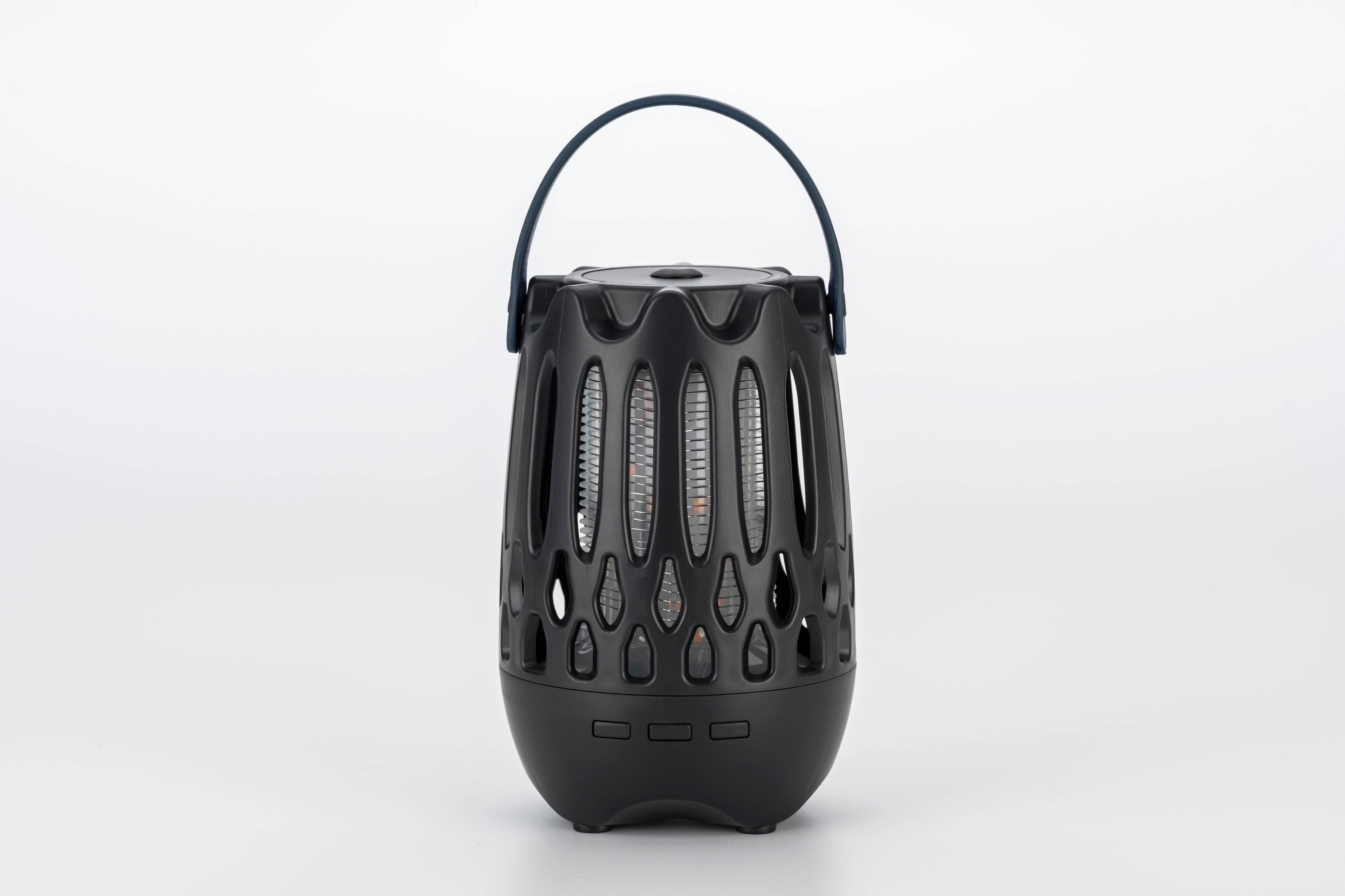 Portable Household USB Rechargeable Mosquito Zapper Killer with Flame Light and Night Light Function