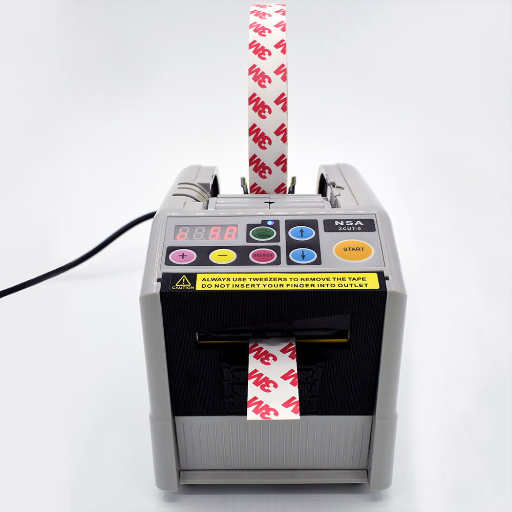Electric power automatic tape dispenser tape automatic cutter machine