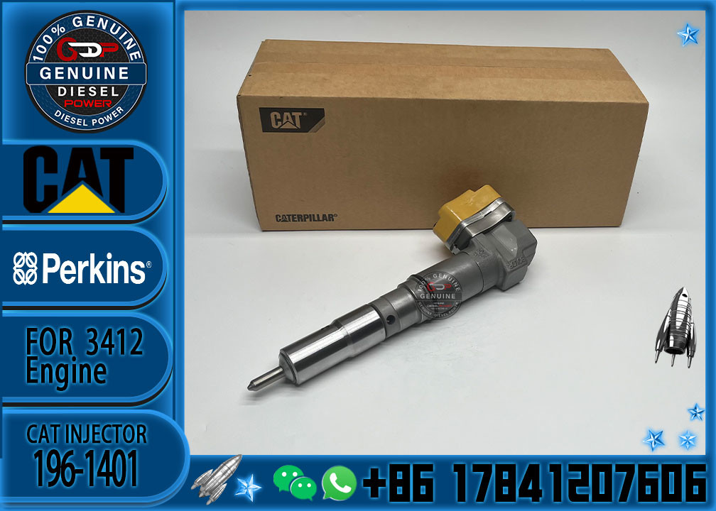 Diesel fuel injectors cat 3412E injector 174-7526 1747526 174-7528 196-1401 for caterpillar 3412 engine