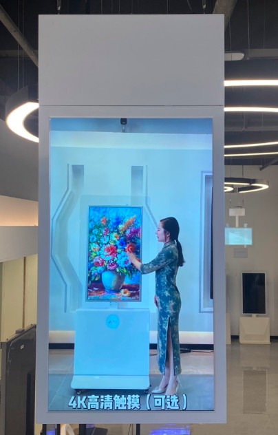 55 Inch Tft Display Module With PCBA And Andriod System HDMI Input Wifi Aerial 2G RAM