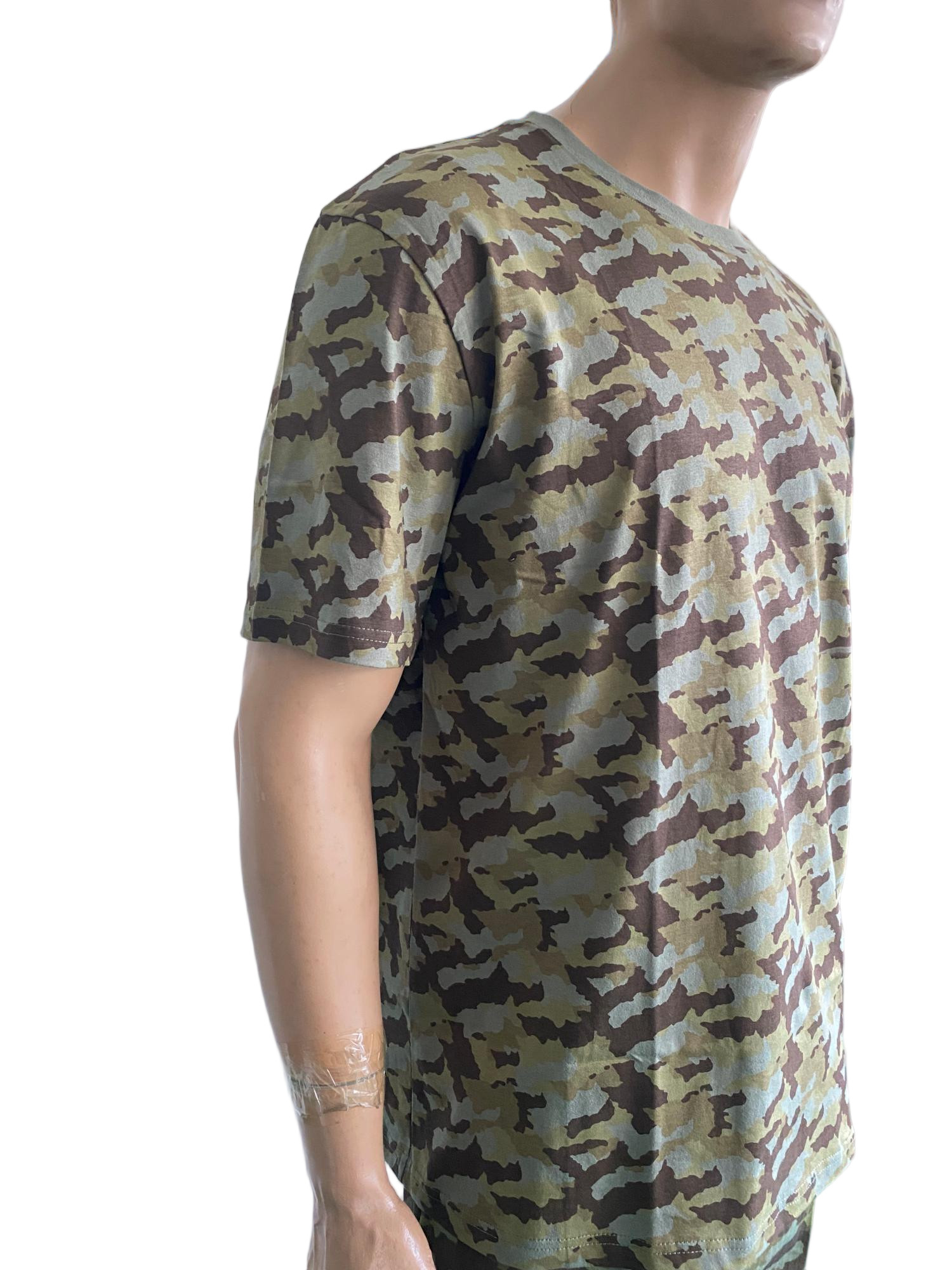 Outdoor Camouflage Training Ensemble for Summer Short Sleeve Custom Hottest Weather Short Sleeve Tactical Shirt