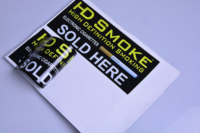 Custom double side printed no adhesive vinyl window static cling decal sticker