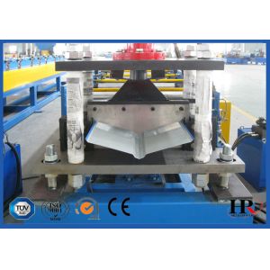 4m Length Roof Flashing Gutter Making Machine With Gearing Rigging