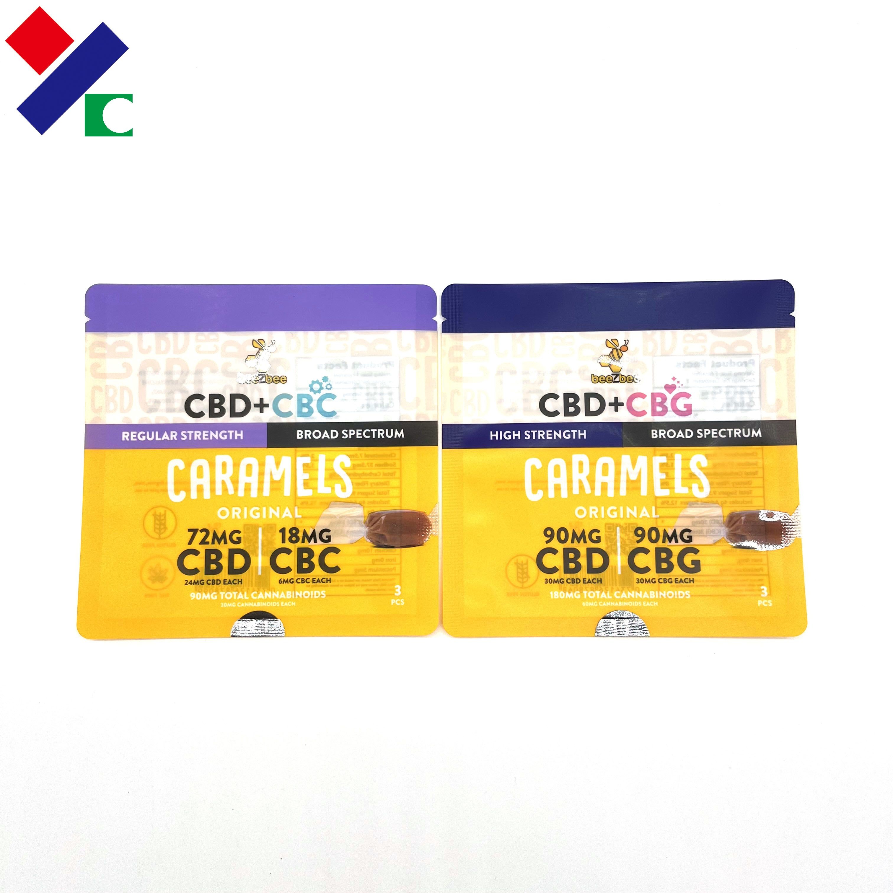 Metallic Foil Aluminum Snack Sachet Packaging Pouches Dried Fruit
