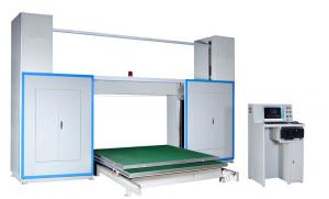 China CNC Contour Horizontal Foam Cutting Machine With Belt For Phenol Foame on sale
