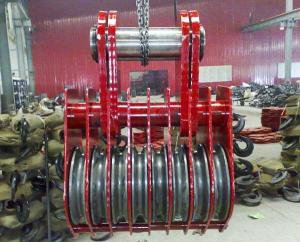 Quality JTPB-F10 Hanging Beam Series Closed Ten Wheels Pulley for sale