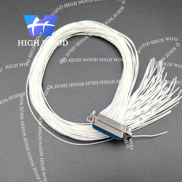 J30J SERIES MICRO-D Connectors,J30J-51TJL L=300 ,J30J SERIES TWISTED PIN MICRO RECTANGULAR ELECTRICAL CONNECTOR