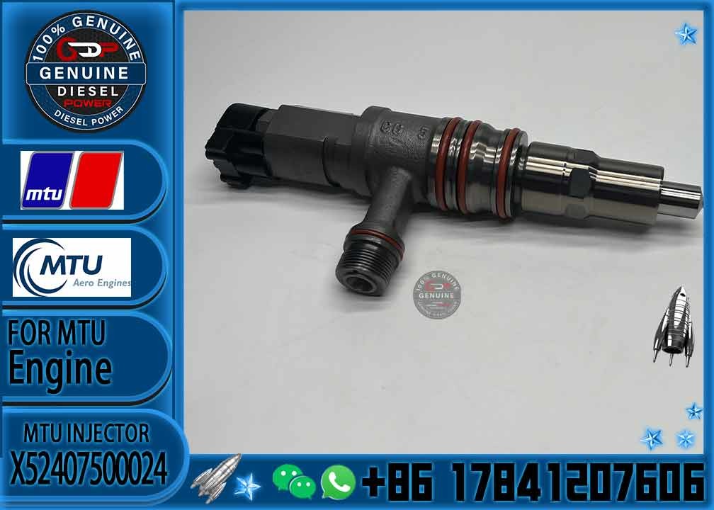 Remanufactured High Quality Diesel Fuel Engine Injector VTO-G266W48B X52407500024 for MTU 16V 4000