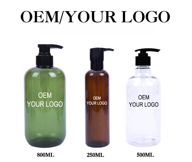 OEM / ODM Custom Logo Sulfate Free Organic Shampoo and Conditioner Keratin Treatment & Argan Oil Maca for Hair Growth Set