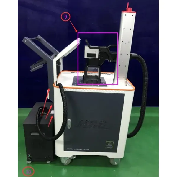 Multi-Functional Practical Handhled Fiber Laser Coding Equipment