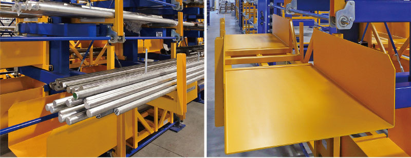 Manual Telescopic Cantilever Rack