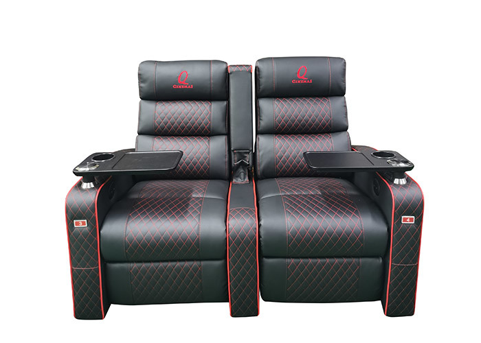 Polyester Foam 150MM Arm Recliner Sofa Set Modern Seating Chair