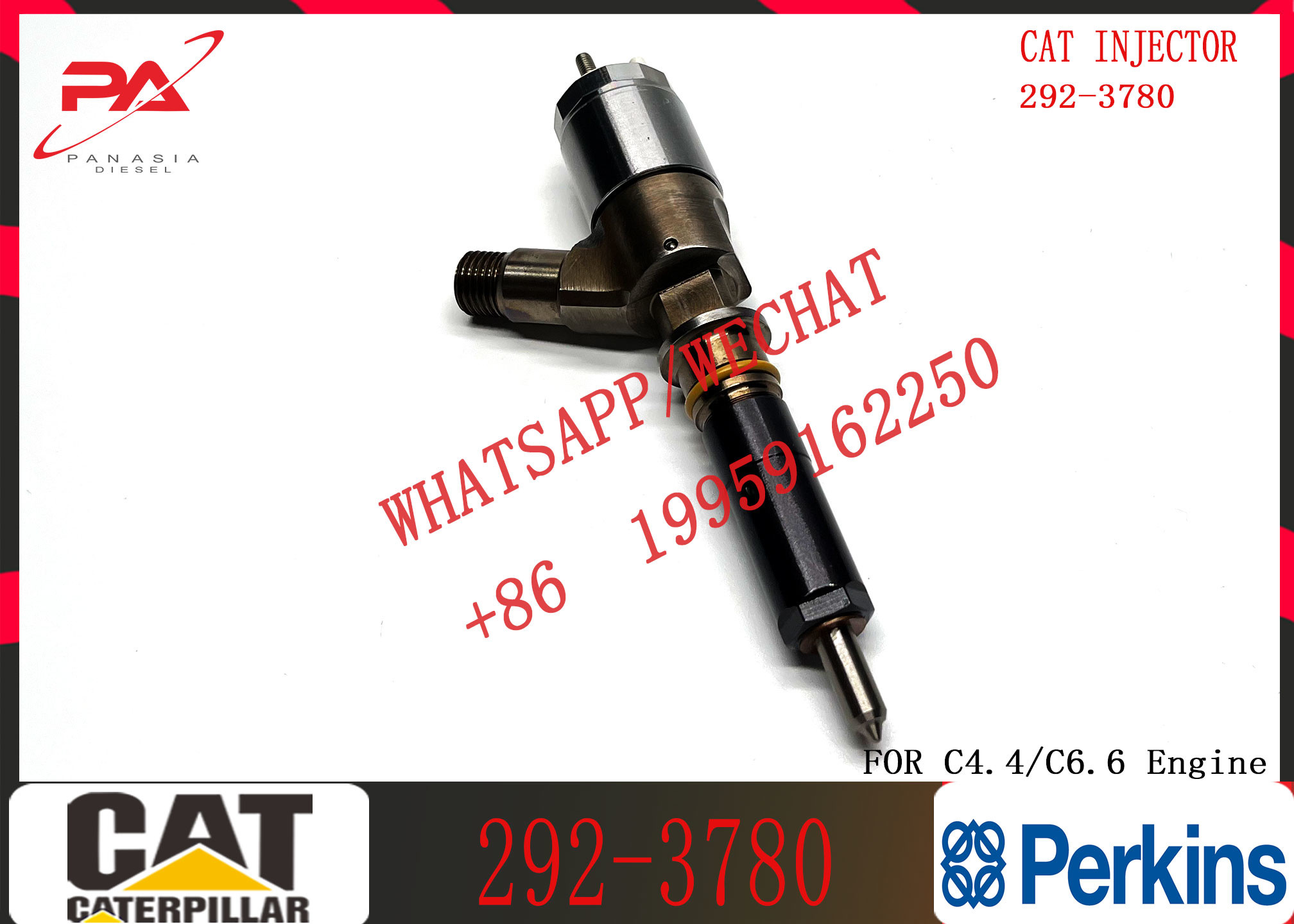 Common Rail Fuel Injector 292-3780 321-3600 320-0677 320-0690 320-0680 2645A709 295-9130 for CAT C4.4 C6.6 Engine