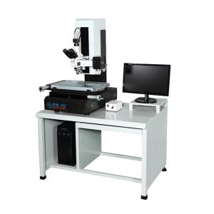 USB Video Industrial Measuring Microscope With 10X Binoculars Eyepiece Group