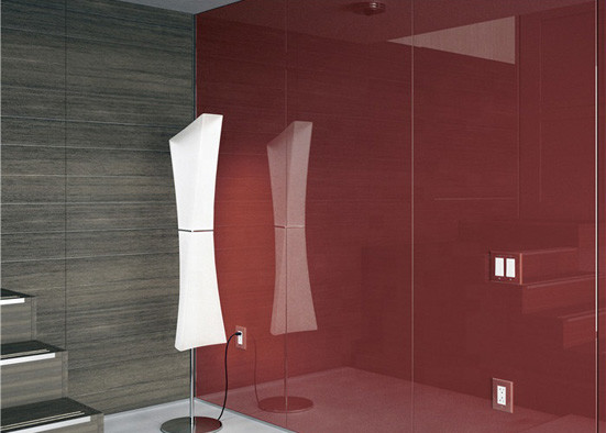 3mm Float Lacobel Painted Glass Exquisite Appearance For Sliding Doors