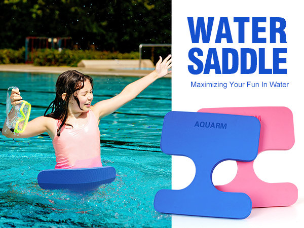 Water Skiing EVA Foam Saddle Float Seat for Adults and Kids 23.24 x 16.94 x 1.6inch