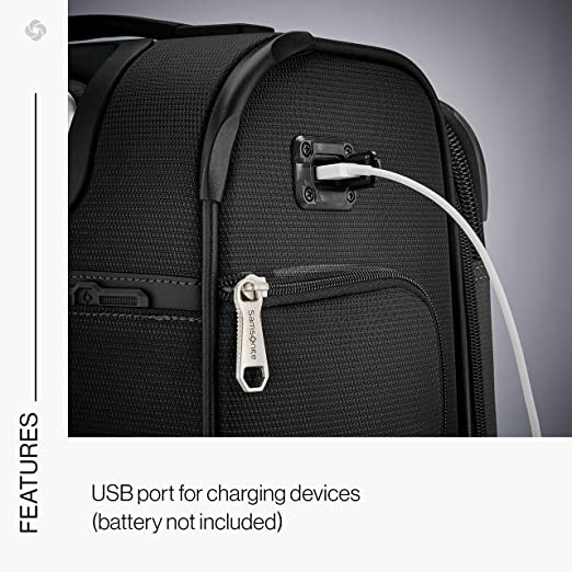 Zipper Spinner Wheels Softside Expandable Luggage