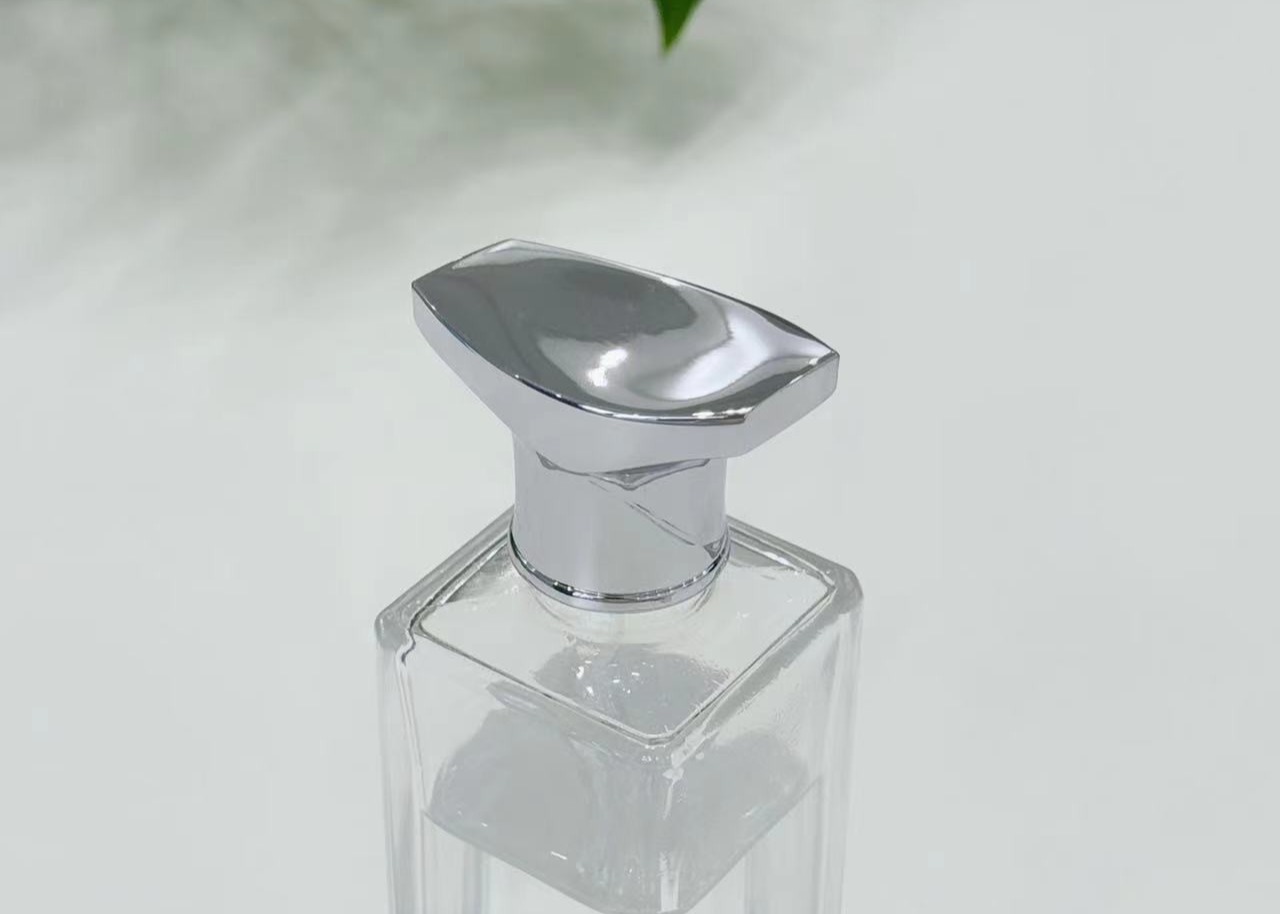 Zamak T-Shaped Irregular Metal Perfume Cap Perfume Caps With Standard Packing