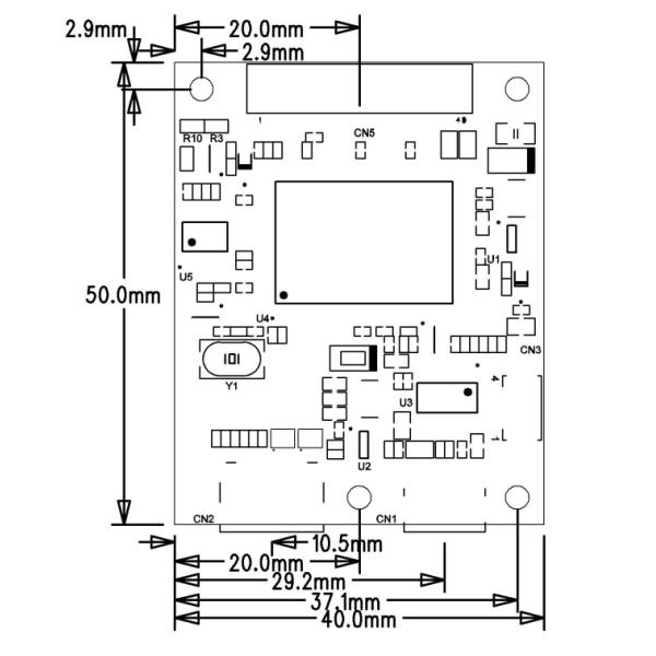 40 Pin RGB To HDMI Adapter Board HDMI TFT LCD Display