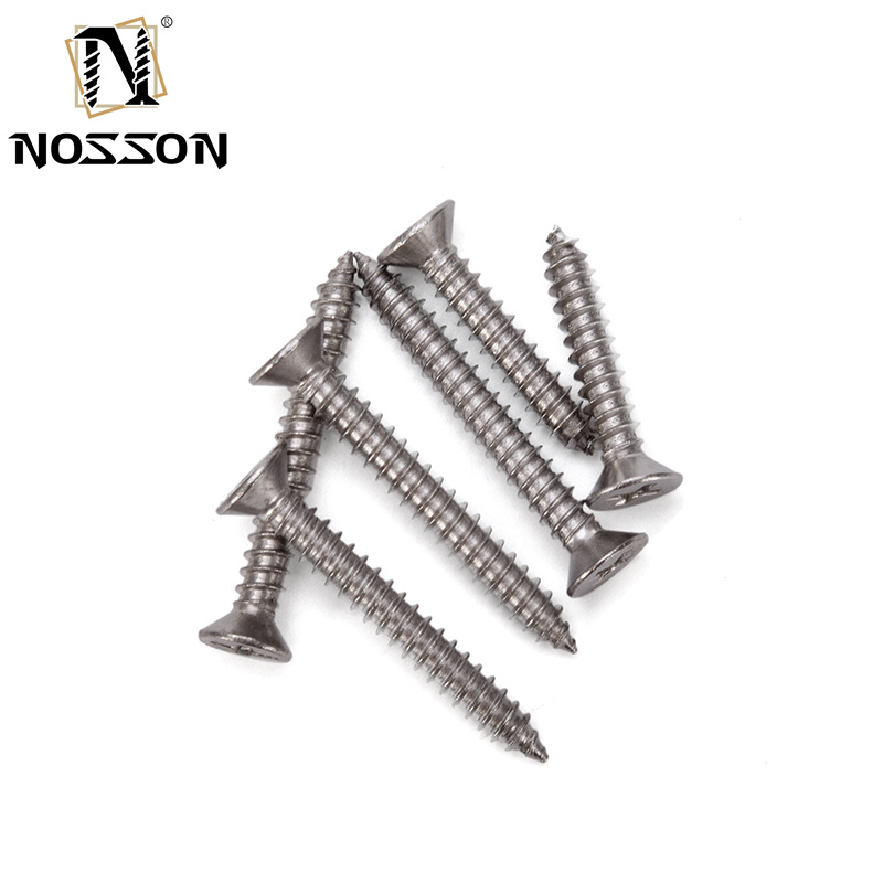 Zinc Plated Phillips Cross Truss Head Self Tapping Screw DIN Standard for Wood Furniture Steel Fasteners INCH Measurement